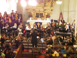 Bild 1: Ensemble der Musik- und Kunstschule im Konzert 2012 / Musik- und Kunstschule