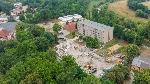 Bild 1: Wohnheim abgetragen, Quelle: Landkreis Spree-Nei�e/Wokrejs Sprjewja-Nysa