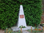 Ansicht auf dem Friedhof / 