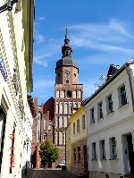 Ansicht von der Kirchgasse / Fr. Hüttner