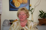 Bild 1: Seit Januar 2009 wieder richtig gut beschäftigt: Marlies Bliß, die neue Mitarbeiterin im Begegnungszentrum der Volkssolidarität Guben e.V.. / Karin Haupt