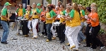Bild 1: Sambatrommelband unter der Leitung von Wolfgang Behrendt / Musik- und Kunstschule