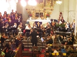 Bild 1: Ensemble der Musik- und Kunstschule im Konzert 2012 / Musik- und Kunstschule