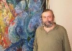Bild 1: Maler und Grafiker Volkmar Twarz aus Terpe / Niederlausitzer Heidemuseum