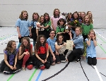 Bild 1: Vorjahressieger (2014) Wanderpokal Sweet Hoppers vom TSC Kristall Weiwasser, Quelle: Musikschule SPN