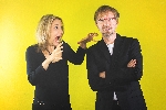 Bild 1: Andrea Kulka und Herr Lehmann, Quelle: Musikschule SPN