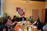 Bild 1: Informationsgesprch der Landkreise Spree-Neie und Zary, Quelle: Pressestelle LKSPN