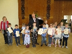 Bild 1: Teilnehmer Innerschulischer Klavierwettbewerb 2018, Quelle: Musik- und Kunstschule LK SPN 