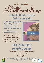 Bild 1: Plakat Sorbische Kostbarkeiten, Quelle: Niederlausitzer Heidemuseum 