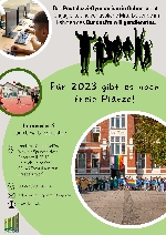 Bild 1: Plakat Bundesfreiwilligendienst Pestalozzi-Gymnasium Guben, Quelle: Landkreis Spree-Neie/Wokrejs Sprjewja-Nysa