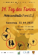 Plakat Tag des Tanzes | Quelle: Landkreis Spree-Neiße/Wokrejs Sprjewja-Nysa