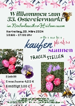 Bild 1: Plakat 33. Ostermarkt, Quelle: Landkreis Spree-Neie/Wokrejs Sprjewja-Nysa