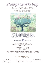 Bild 1: Plakat Stempelworkshop, Quelle: Landkreises Spree-Neie/Wokrejs Sprjewja-Nysa