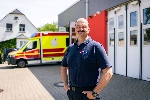 Bild 1: Wachleiter Thomas Butzek, Rettungswache Dbern, Quelle: Medienzentrum Landkreis Spree-Neie/Wokrejs Sprjewja-Nysa 