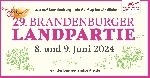 Bild 1: Logo Brandenburger Landpartie 2024, Quelle: pro agro e. V. 