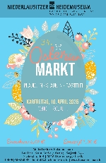 Bild 1: Plakat Ostereiermarkt, Quelle: Landkreis Spree-Neie/Wokrejs Sprjewja-Nysa