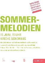 Bild 1: Plakat Musikschulen ffnen Kirchen: Konzert in der Dorfkirche in Schorbus/Skjarboc, Quelle: Landkreis Spree-Neie/Wokrejs Sprjewja-Nysa