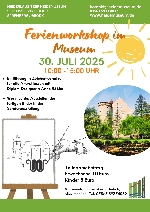 Bild 1: Plakat Ferienworkshop im Grnen , Quelle: Niederlausitzer Heidemuseum
