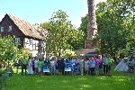 Bild 1: Gruppenfoto Pressefrhstck Arbeitskreis Lausitzer Museenland, Quelle: Landkreis Spree-Neie/Wokrejs Sprjewja-Nysa