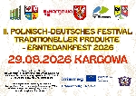 Bild 1: II. Polnisch-Deutsche Festival traditioneller Produkte � Erntedankfest 2026, Quelle: Powiat Zielonog�rski