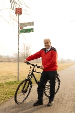 Bild 1: Fahrradtour mit dem Landrat, Quelle: Landkreis Spree-Nei�e/Wokrejs Sprjewja-Nysa