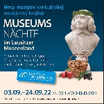Logo Museumsnächte im Lausitzer Museenland  Lausitzer Museenland