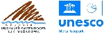 Bild 1: Logo UNESCO Global Geopark Muskauer Faltenbogen / Łuk Mużakowa, Quelle: UNESCO Global Geopark Muskauer Faltenbogen / Łuk Mużakowa