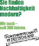 Bild 1: Logo Nachhaltige Forstwirtschaft , Quelle: Forst Brandenburg
