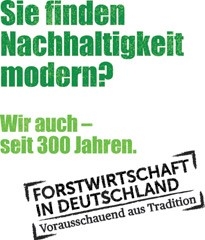 Bild 1: Logo Nachhaltige Forstwirtschaft , Quelle: Forst Brandenburg