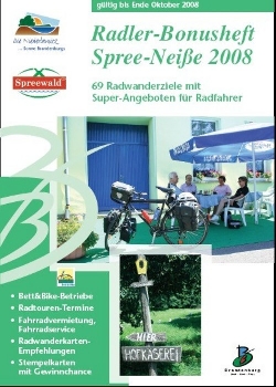 Bild 1: Radler-Bonusheft Spree-Neiße 2008 / Pressestelle LK SPN