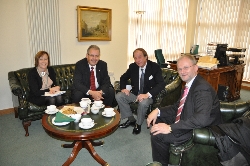 Bild 1: Landratsbesuch in Schottland / Partnerschaftsbeauftragte