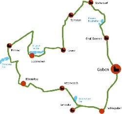 Bild 1: Gubener Dorfkirchentour / 