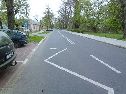 Bild 2: Roosevelta-Strae in Gubin nach der Erneuerung, Quelle: Landkreis Krosno Odrzańskie