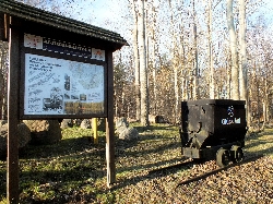 Bild 2: Informationstafel zur Altbergbautour