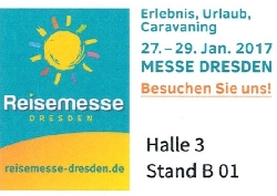 Bild 1: Logo Reisemesse Dresden, Quelle: Tourismusverband Niederlausitz
