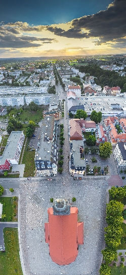 Bild 1: Panorama Kirche in Forst (Lausitz), Quelle: Frank Junge