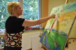 Bild 1: Ilona Primus-Ziarnowska aus Polen , Quelle: Landkreis SPN