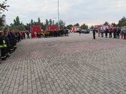 Bild 3: Verabschiedung Hilfskrfte nach Rheinland Pfalz, Quelle: LK OSL