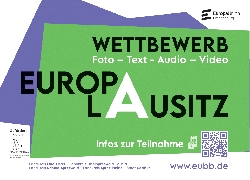 Bild 1: Flyer Auf den Spuren Europas in der Lausitz, Quelle: Europa-Union Deutschland - Landesverband Brandenburg e.V.