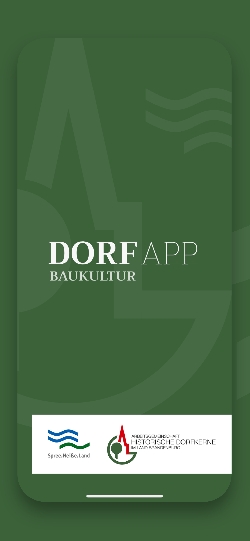 Bild 2: Anwendung Dorf-App Baukultur 1, Quelle: Lokale Aktionsgruppe Spree-Neie-Land e.V. / AG Historische Dorfkerne