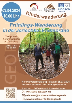 Bild 2: Plakat Veranstaltung UNESCO Global Geopark Muskauer Faltenbogen / Łuk Mużakowa, Quelle: UNESCO Global Geopark Muskauer Faltenbogen / Łuk Mużakowa