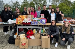 Bild 3: Spendentisch, Quelle: Oberstufenzentrum Spree-Neie II