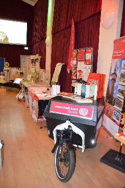 Bild 2: Informationsstand beim Fachtag, Quelle: Landkreis Spree-Neie/Wokrejs Sprjewja-Nysa