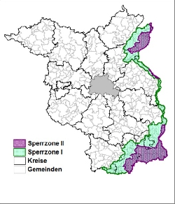 Bild 2: Gebietskulisse vor Anpassung, Quelle: Ministeriums fr Land- und Ernhrungswirtschaft, Umwelt und Verbraucherschutz