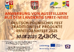 Bild 1: Plakat deutsch-polnisches Erntedankfest, Quelle: Landkreis Zielona Gora