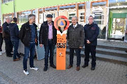 Bild 1: Vorstellung 1. Katastrophenschutz-Leuchtturm in Spree-Neie, Quelle: Landkreis Spree-Neie/Wokrejs Sprjewja-Nysa