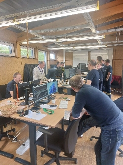 Bild 1: Teilnehmer an der F�hrungsstabausbildung im Ausbildungszentrum, Quelle: Landkreis Spree-Nei�e/Wokrejs Sprjewja-Nysa