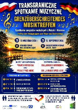 Bild 1: Plakat Grenz�berschreitendes Musikfest, Quelle: Landkreis Krosno