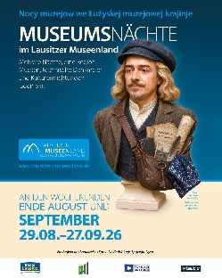 Bild 4: Plakat Lausitzer Museumsn�chte 2026, Quelle: Lausitzer Museenland