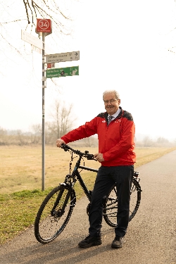 Bild 1: Fahrradtour mit dem Landrat, Quelle: Landkreis Spree-Nei�e/Wokrejs Sprjewja-Nysa